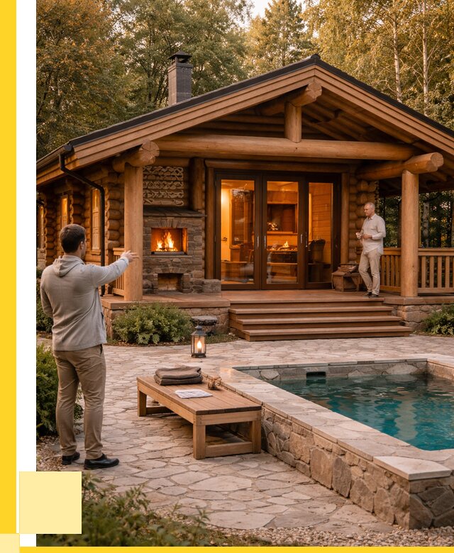 Проекты бань и хамам в Шуе от 25700 р. | ЭриданШуя