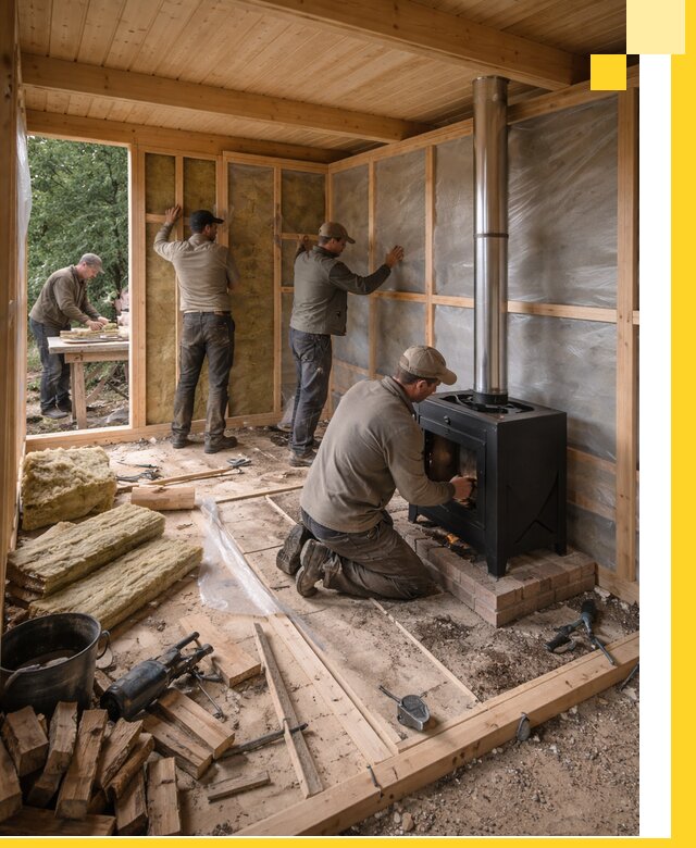 Профессиональный монтаж бань под ключ в Шуе для дома