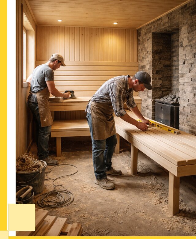 Отделка бани в Шуе: внутренняя отделка от 3084 р. | ЭриданШуя