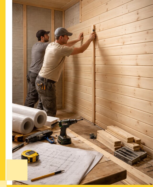 Обшивка бани вагонкой в Шуе от 1234 р., ЭриданШуя