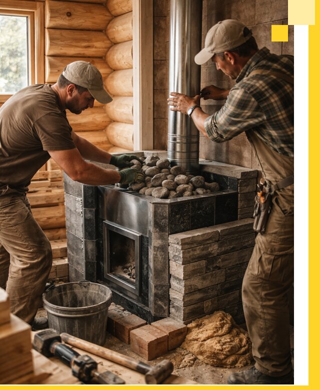 Строительство и отделка русских бань под ключ в Шуе