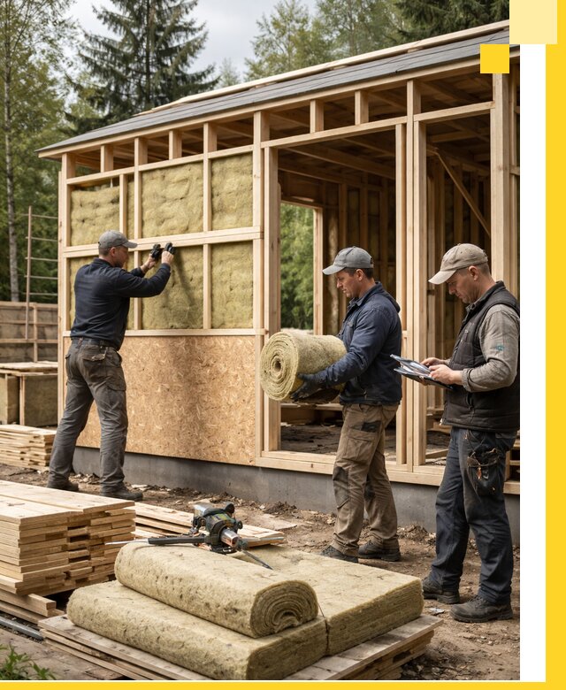 Проектирование и строительство каркасных бань в Шуе под ключ