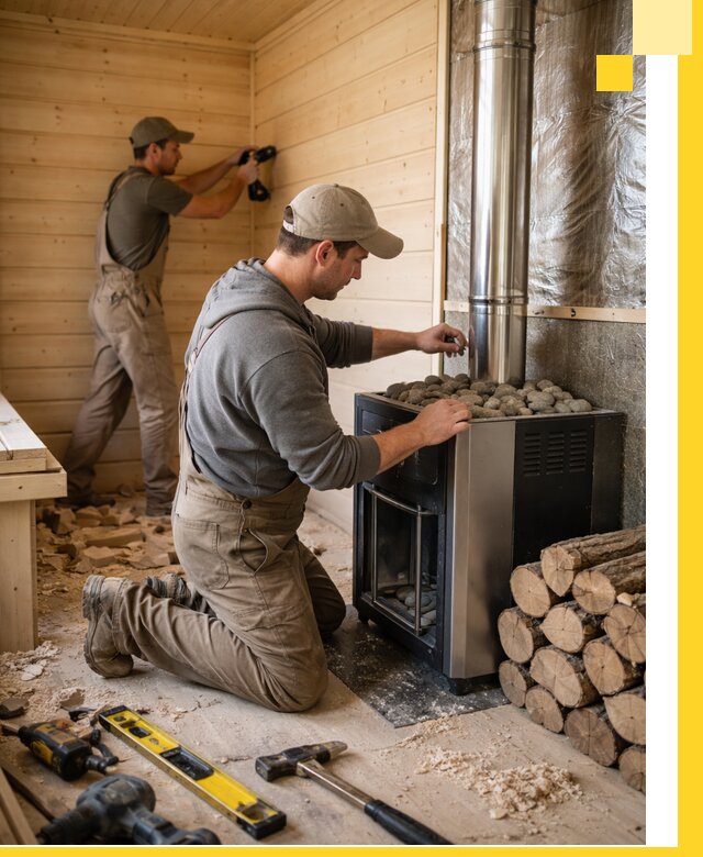 Строительство деревянных бань под ключ в Шуе проекты и монтаж