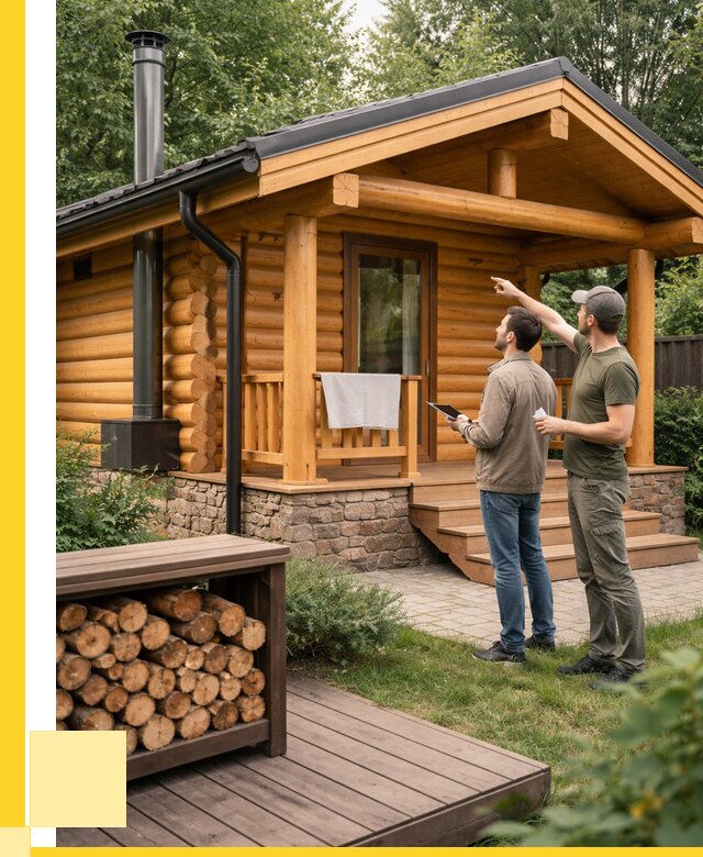 Бани для дачи под ключ в Шуе от 257000 р. | ЭриданШуя