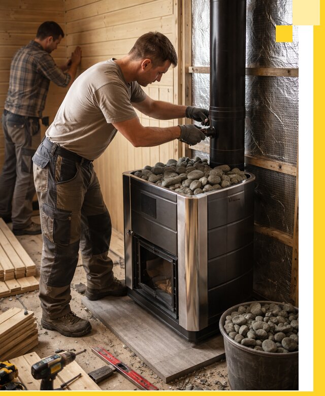 Проектирование и строительство парилок для бани в Шуе под ключ