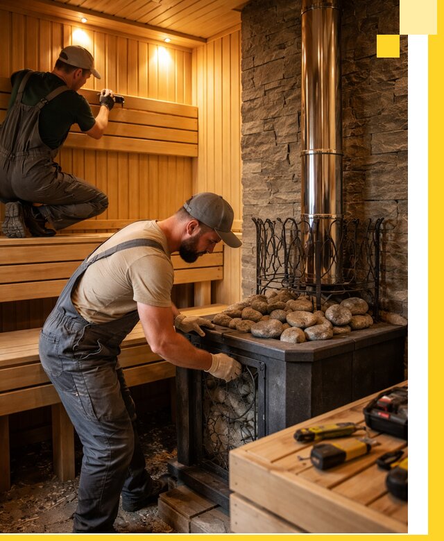 Комплексный дизайн бань, саун и зон отдыха в Шуе