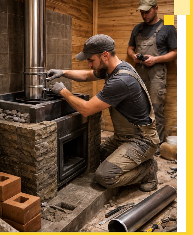 Изготовление и установка банных печей под ключ в Шуе