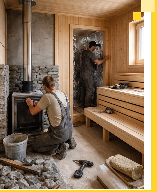 Строительство и изготовление бань под ключ в Шуе