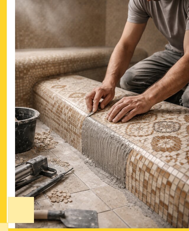 Плитка для хамама под ключ в Шуе от 3598 р. | ЭриданШуя